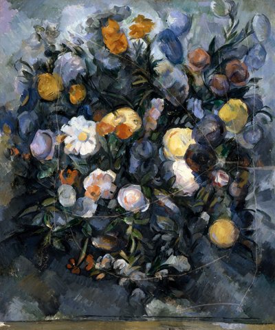 Bloemen door Paul Cézanne