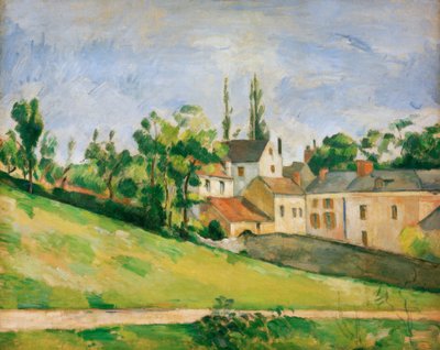 De weg omhoog – Het pad dat omhoog gaat door Paul Cézanne