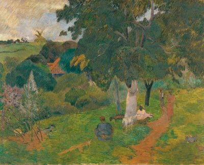 Komen en Gaan, Martinique, 1887 door Paul Gauguin