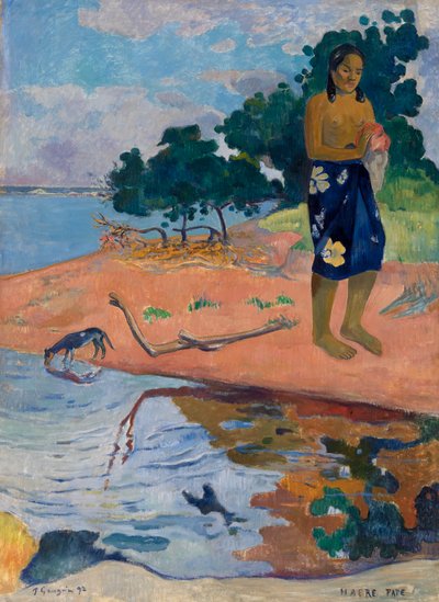 Haere Pape door Paul Gauguin