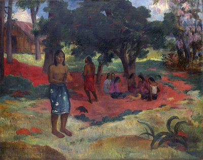 Parau Parau (Gefluisterde Woorden) door Paul Gauguin