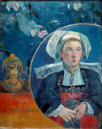 De mooie Angele door Paul Gauguin