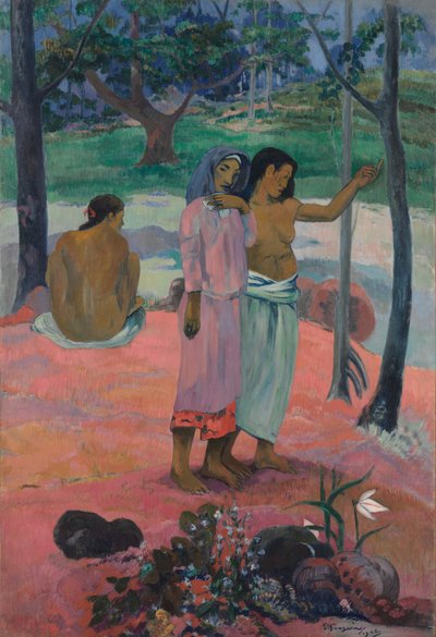 De Roep door Paul Gauguin