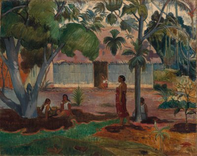 De Grote Boom door Paul Gauguin