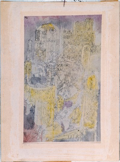 Gotisch Rococo door Paul Klee