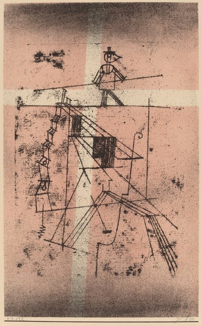 De Koorddanser door Paul Klee