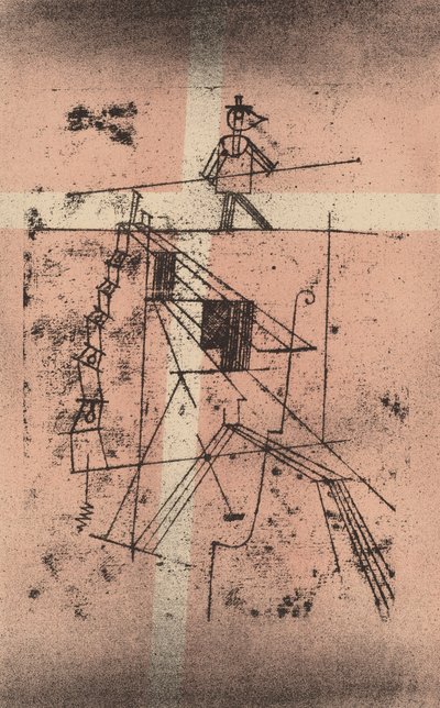 De Koorddanser door Paul Klee