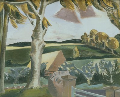 Cumberland Landschap door Paul Nash