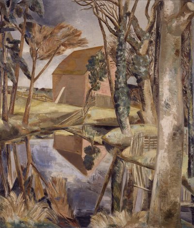 Oxenbridge Vijver door Paul Nash