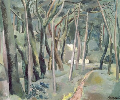 Het Bos door Paul Nash