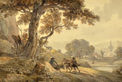 Landschap door Paul Sandby