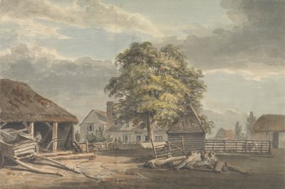 Het houthakkersveld, Great Windsor Park door Paul Sandby