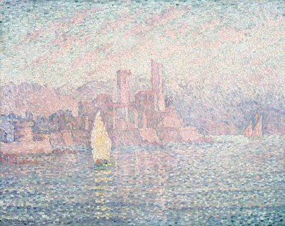 Antibes, Ochtend, 1903 door Paul Signac