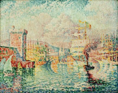 Haven van Marseille door Paul Signac