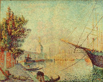 La Dogana (Venetië) door Paul Signac