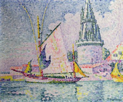 La Rochelle, de Toren van de Kwartiermeester door Paul Signac