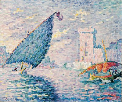 Marseille, Vissersboten, 1907 door Paul Signac