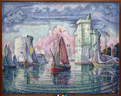 Haven van La Rochelle door Paul Signac