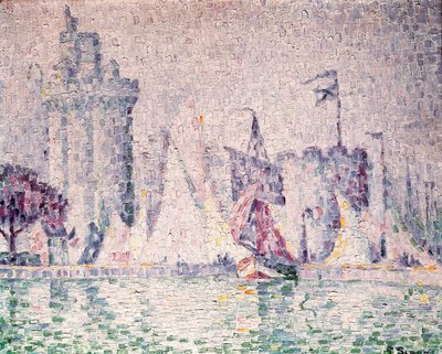 Haven van La Rochelle door Paul Signac