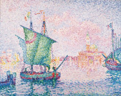 Venetië, De Roze Wolk, 1909 door Paul Signac