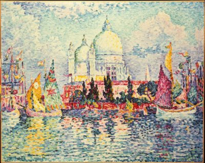 Venetië – La Salute door Paul Signac