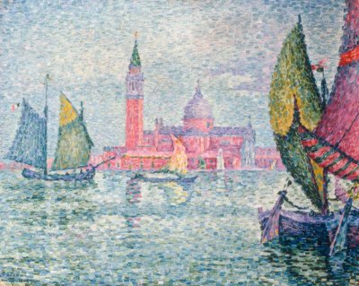 Venetië, Saint-Georges door Paul Signac