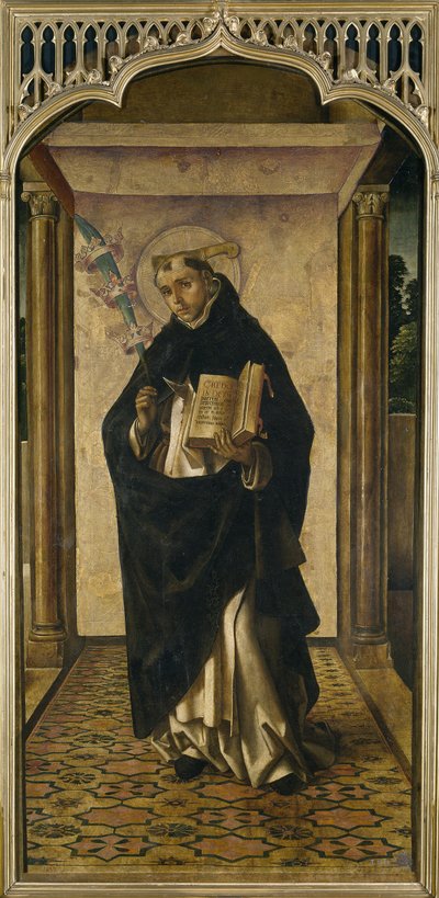 Sint Petrus Martelaar, 1493-1499 door Pedro Berruguete