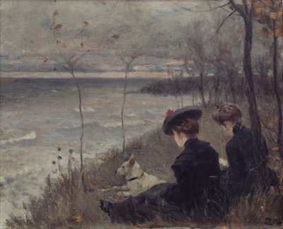 Herfst, 1893 door Peter Alexandrovich Nilus