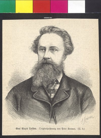 Aleksey Konstantinovich graaf Tolstoj door Peter Kraemer