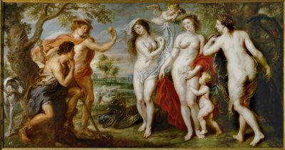 Het oordeel van Paris door Peter Paul Rubens