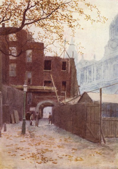 Deans Court, St Pauls Churchyard, 1894 door Philip Norman