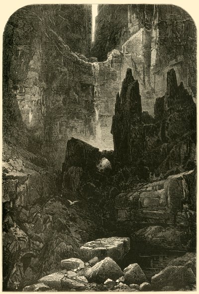 Muren van de Grand Canyon, 1874 door Phineas F. Annin