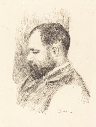 Ambroise Vollard, 1904 door Pierre Auguste Renoir