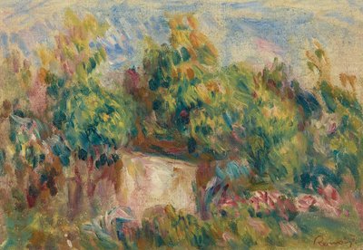 Hutje bij de Colettes door Pierre Auguste Renoir