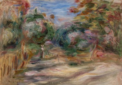 Landschap door Pierre Auguste Renoir