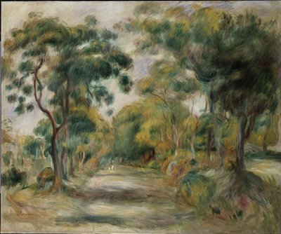 Landschap op de middag, 1900 door Pierre Auguste Renoir