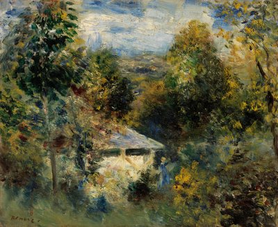 Louveciennes door Pierre Auguste Renoir