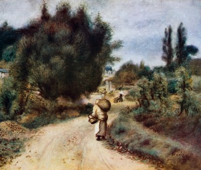 Aan de Rivieroever door Pierre Auguste Renoir