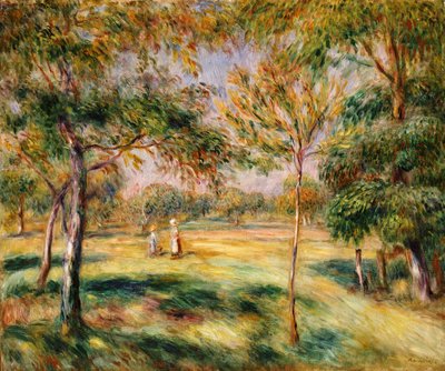 De Open Plek, 1895 door Pierre Auguste Renoir