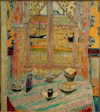 Hoek van de tafel door Pierre Bonnard