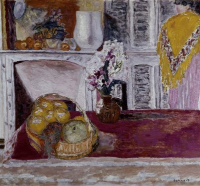 Hoek van de eetkamer in Le Cannet door Pierre Bonnard