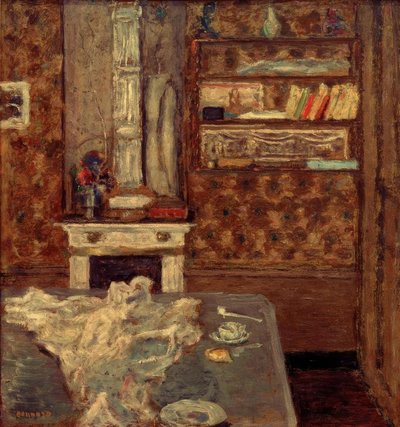 Interieur – Eetkamer door Pierre Bonnard