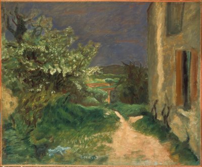 Het huis van Vernouillet door Pierre Bonnard