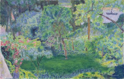 Landschap met een schuit, c.1930 door Pierre Bonnard