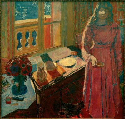 De kom melk door Pierre Bonnard