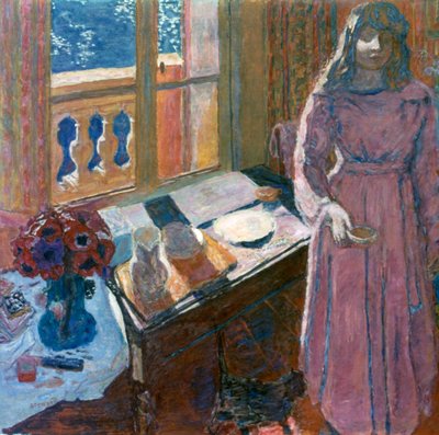 De kom melk, ca. 1919 door Pierre Bonnard