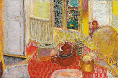 Het ontbijt door Pierre Bonnard