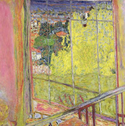 Het Atelier met Mimosa door Pierre Bonnard