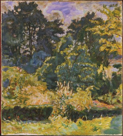 Bos in de Zomer door Pierre Bonnard