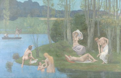 Zomer door Pierre Puvis de Chavannes